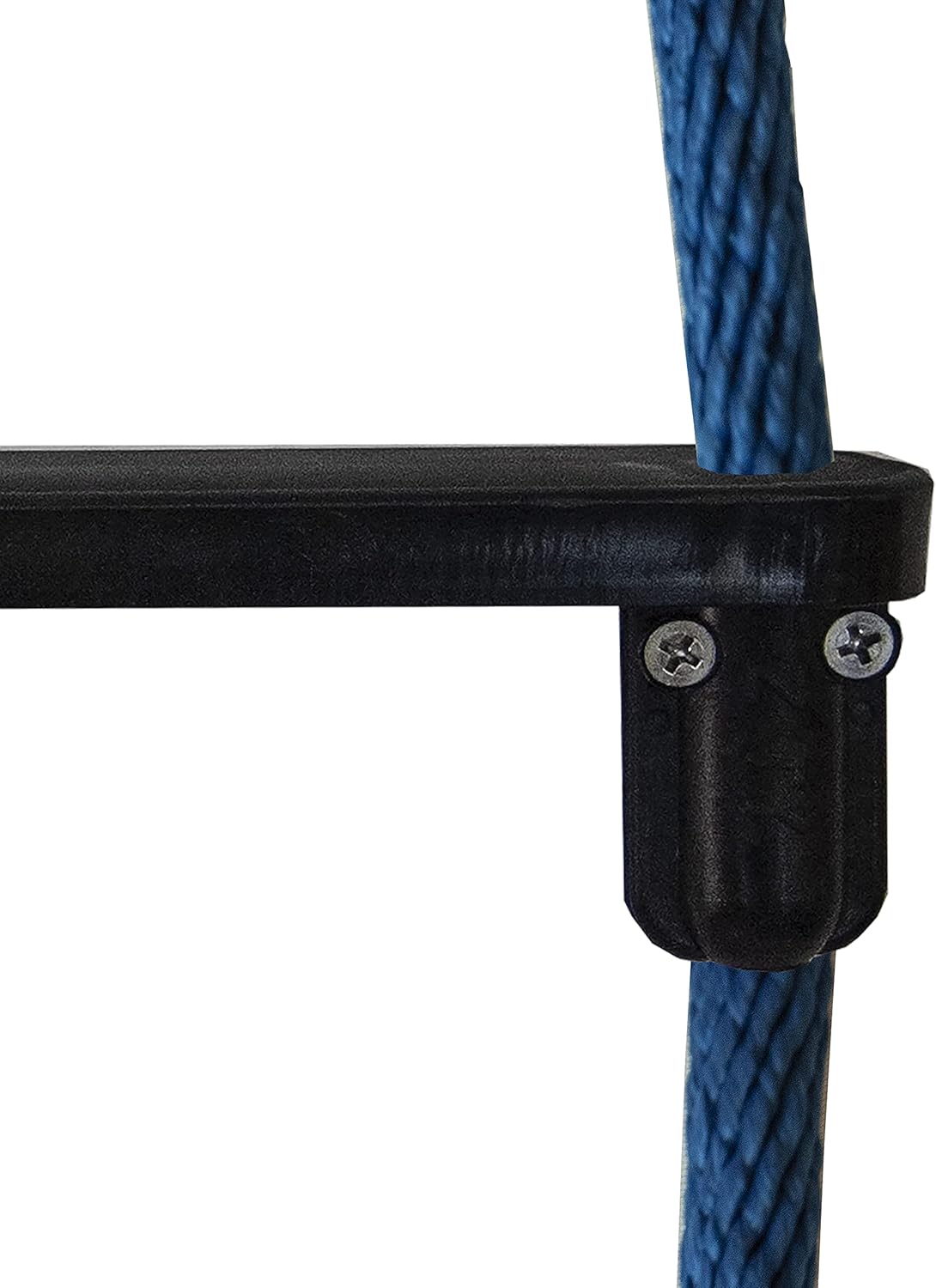 E-Z-TY Escalera de cuerda reutilizable de 3 peldaños (blanco)