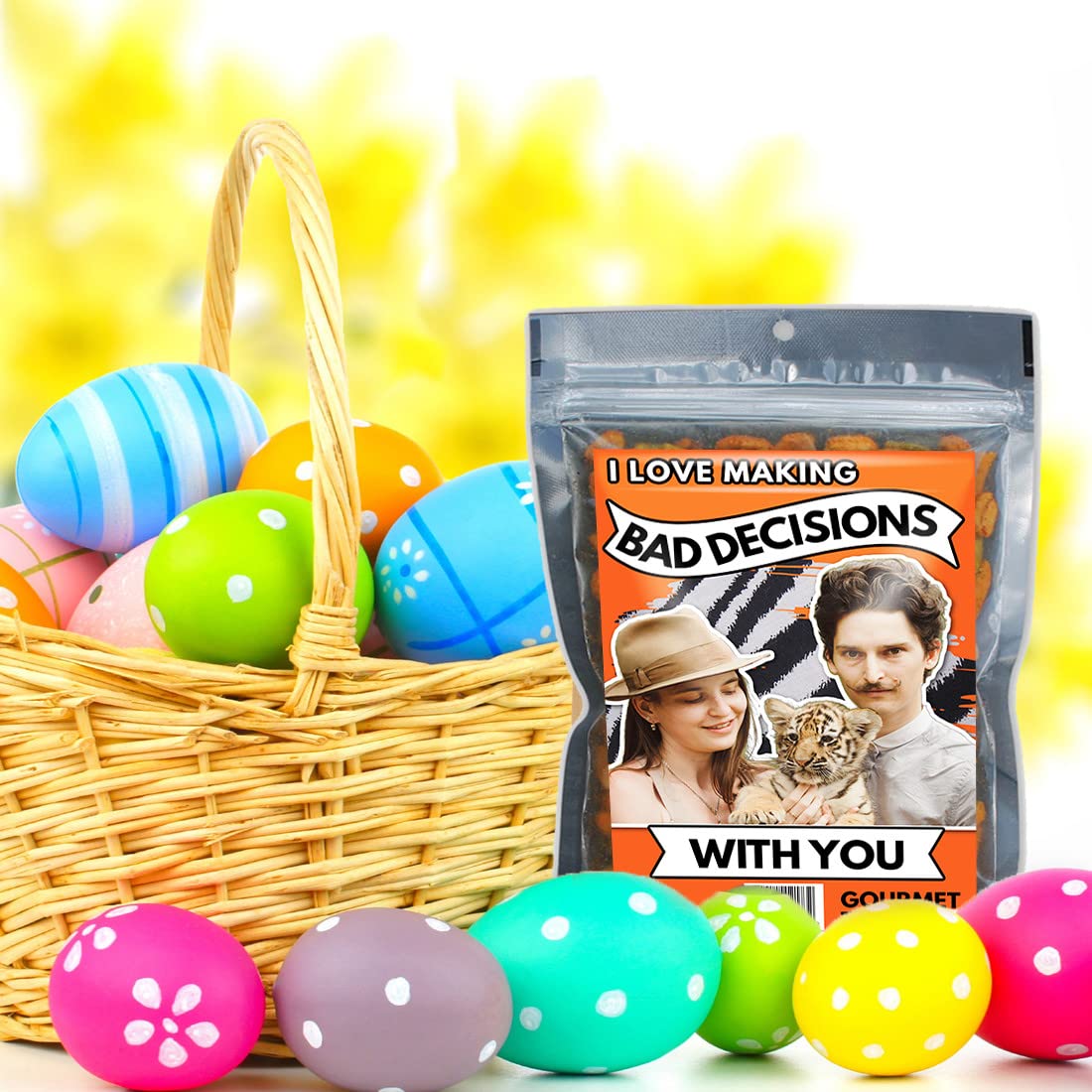 Bad Decisions Gourmet Snack Mix  Divertidos rellenos de calcetines para esposas y maridos  Regalos de elefante blanco para adultos  Regalos
