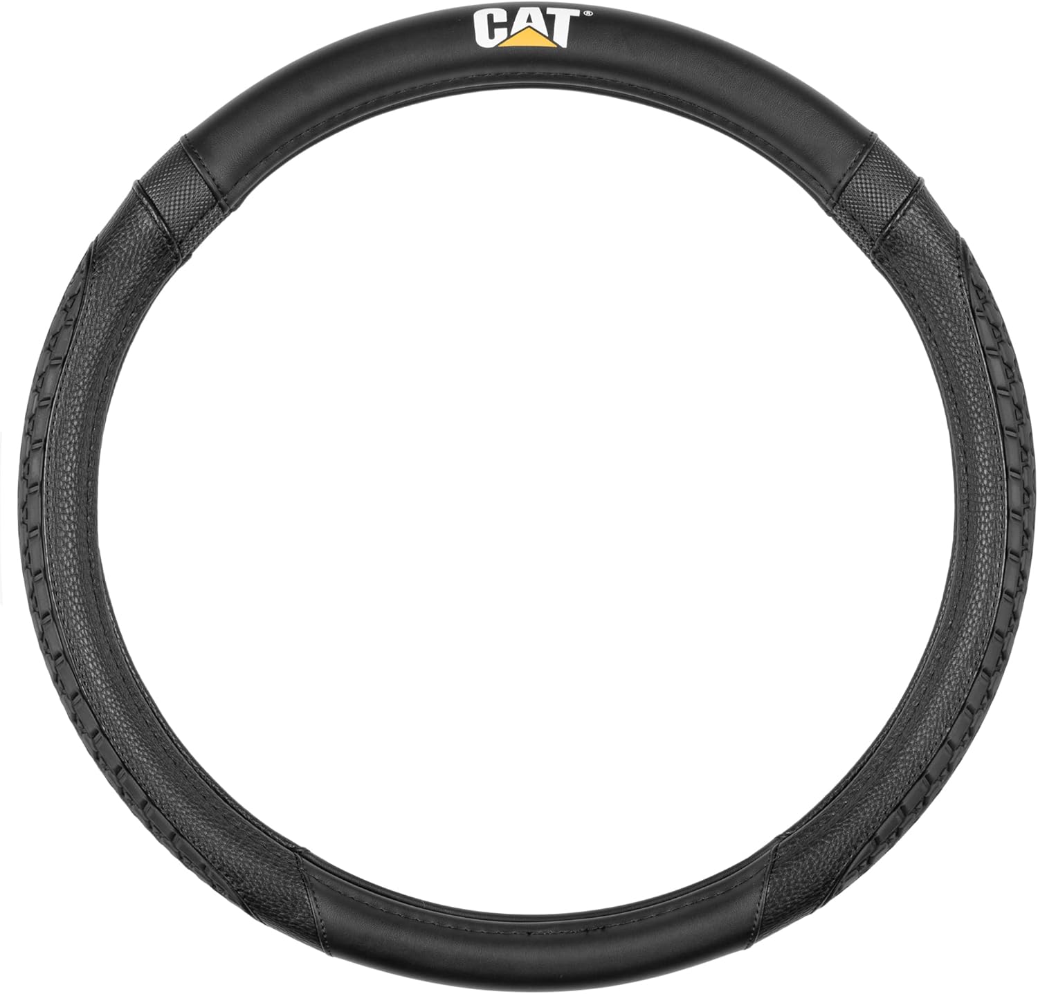 Cat DuraGrip – Funda para volante de automóvil, tamaño extra grande de 18 pulgadas, diseño de agarre de tracción inspirado en la banda de rodadura