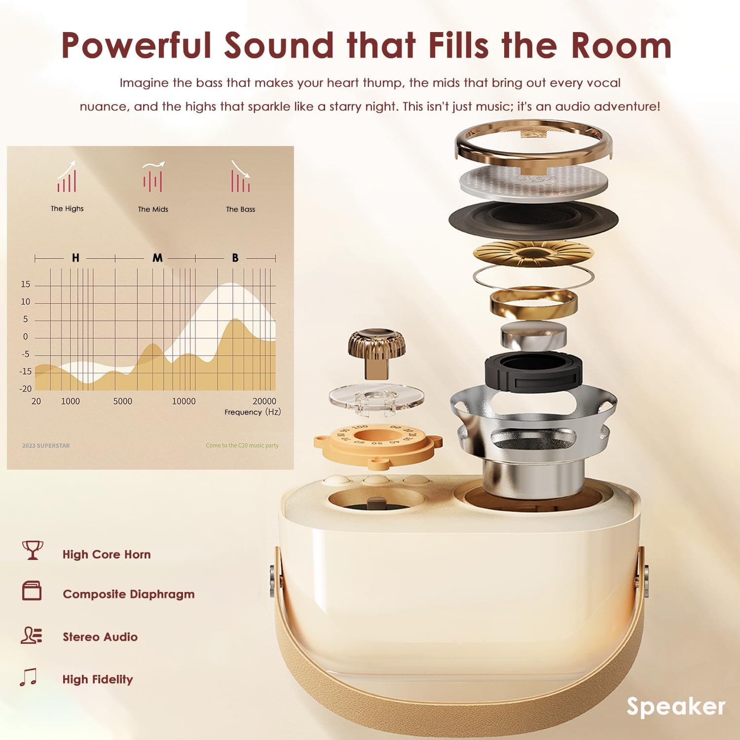 Mini máquina de karaoke, altavoz portátil de karaoke Bluetooth para niños y adultos con micrófono inalámbrico, pequeño sistema de karaoke, regalos