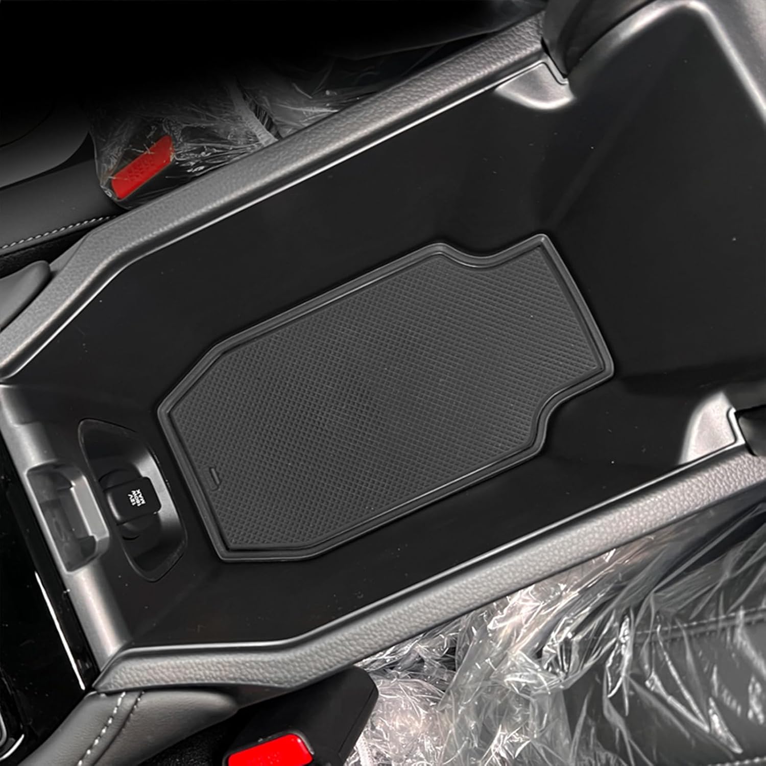 smabee Alfombrillas antideslizantes para ranura de puerta para automóvil, compatibles con Honda Accord 2024 2023, forros para consola central,