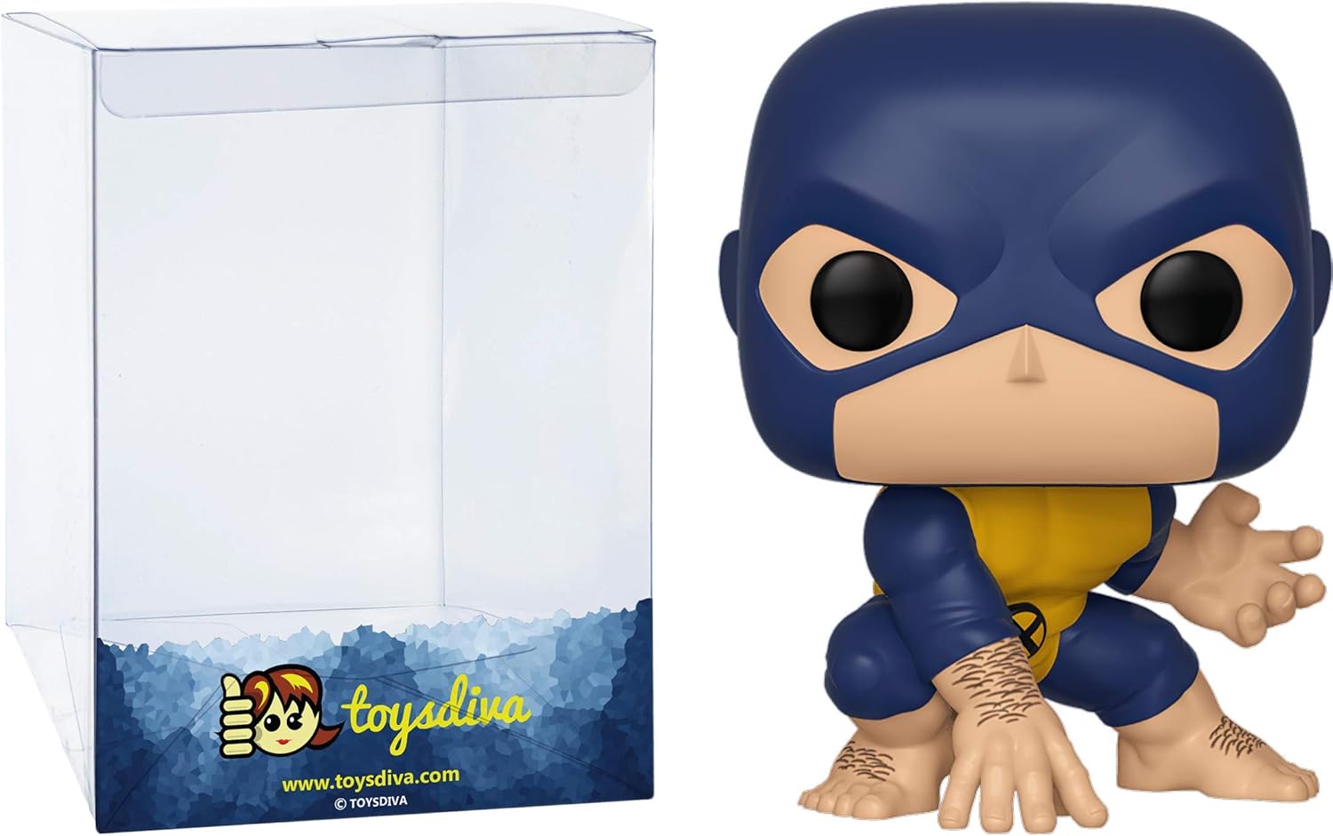 Beast Funk o Pop! Paquete de figuras de vinilo con 1 protector gráfico compatible con ‘ToysDiva’ (505-40716 – B)