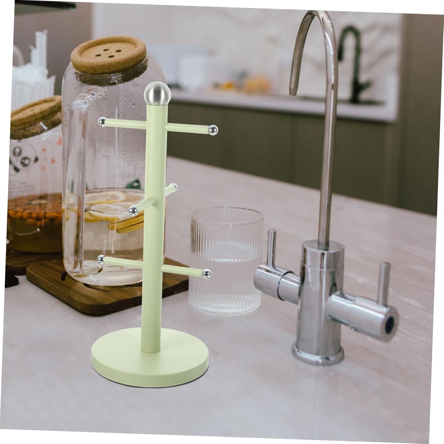 Didiseaon Soporte para tazas de café, tazas de árbol, estante para tazas, soporte para tazas de té, organizador de árboles, soporte para taza de
