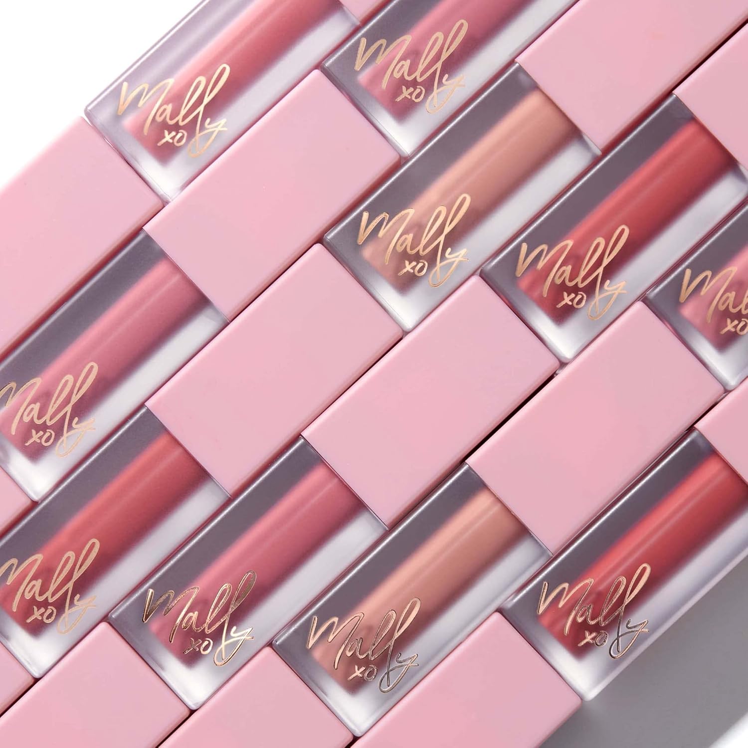 Mally Beauty Liquid Luxury Matte – Berry – Color de labios líquido mate de larga duración – Fórmula no seca