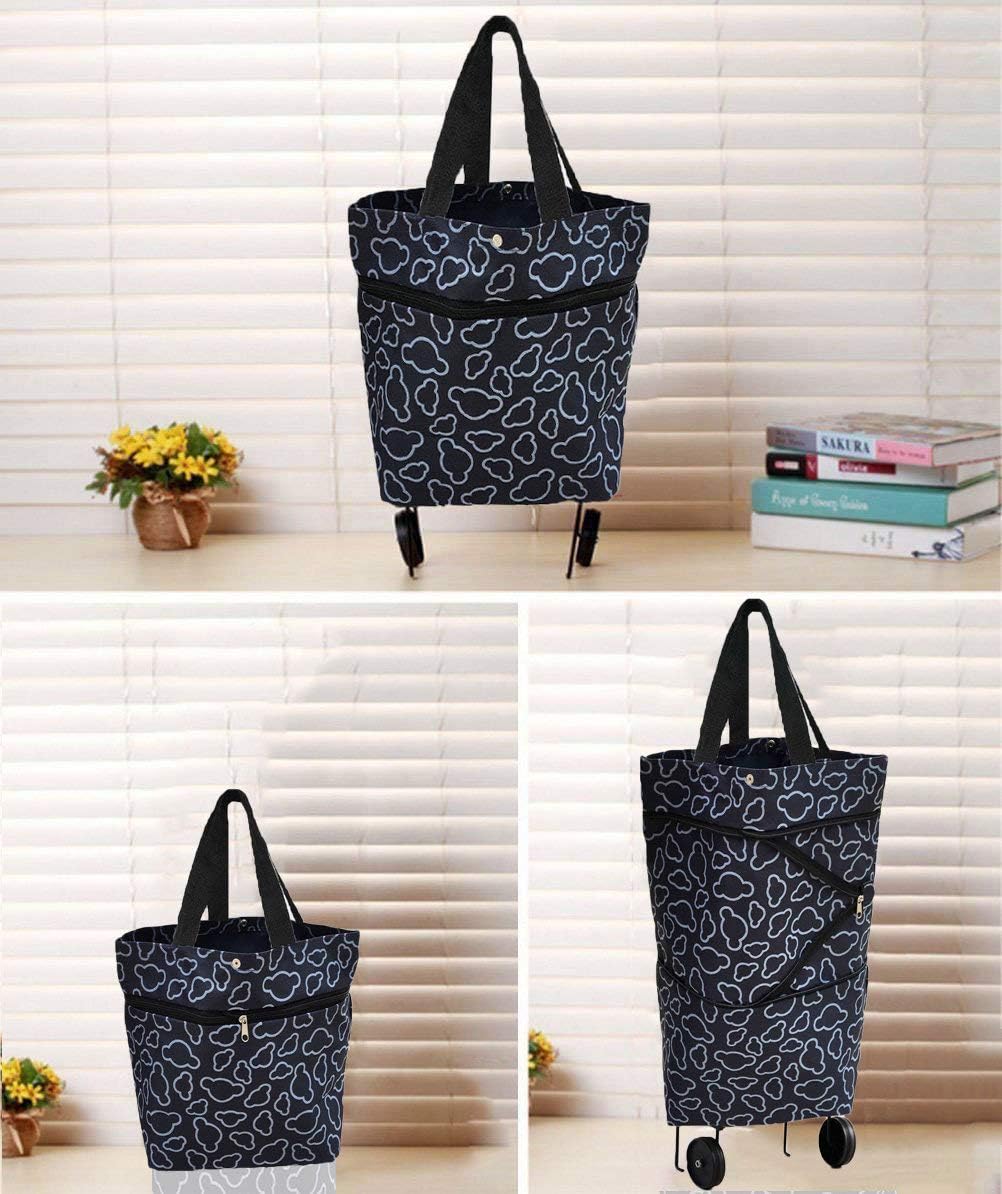 Bolsa de compras plegable, bolsas de carrito reutilizables, bolsas de comestibles, bolsa de compras para compras, hogar, cocina, supermercado,