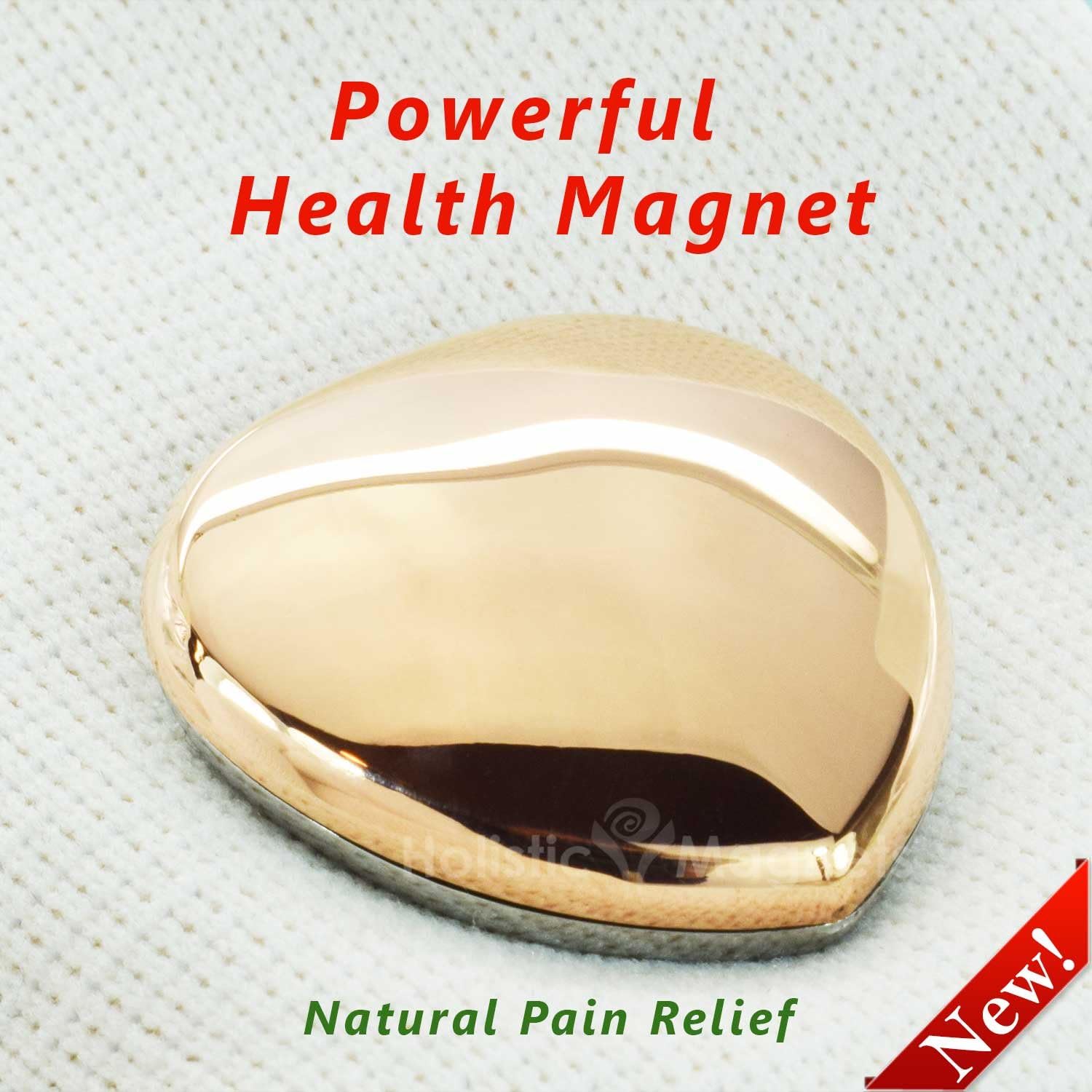 Holistic Magnets Imán curativo para el dolor, artritis, dolor de espalda, dolor de hombro, alivio de la menopausia, potente imán 5000 Gauss unisex