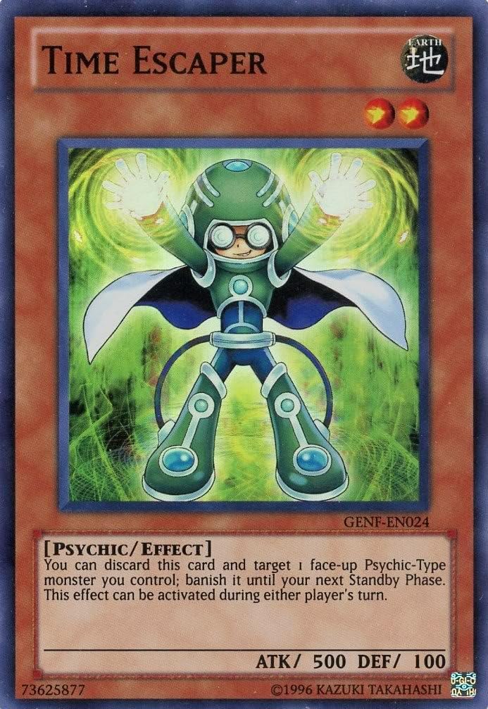 Yu-Gi-Oh! – Time Escaper (GENF-EN024) – Generation Force – Edición ilimitada – Super Raro