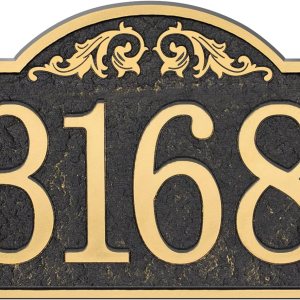 Placa de dirección vintage tallada a mano para patio, exterior, letrero decorativo personalizado para casa, placa de pared de jardín, 11 x 6 Placa de dirección vintage tallada a mano para patio, exterior, letrero decorativo personalizado para casa, placa de pared de jardín, 11 x 6
