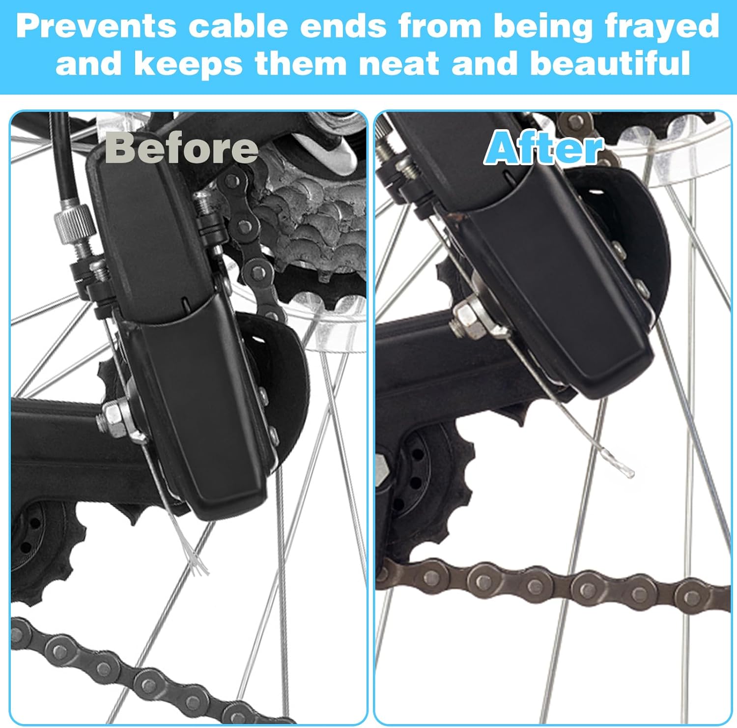 14 piezas de repuesto para rodillos de accionamiento de cable de freno, piezas de cable de freno para caminantes, piezas de andador con cable de