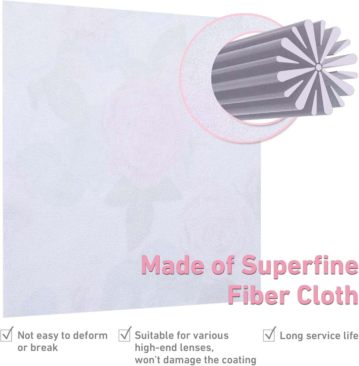 SUNEZLGO 12 paños de limpieza de microfibra, paño de limpieza grueso para lentes, diseño de flores, toallitas limpiadoras de vidrios, paños limpios