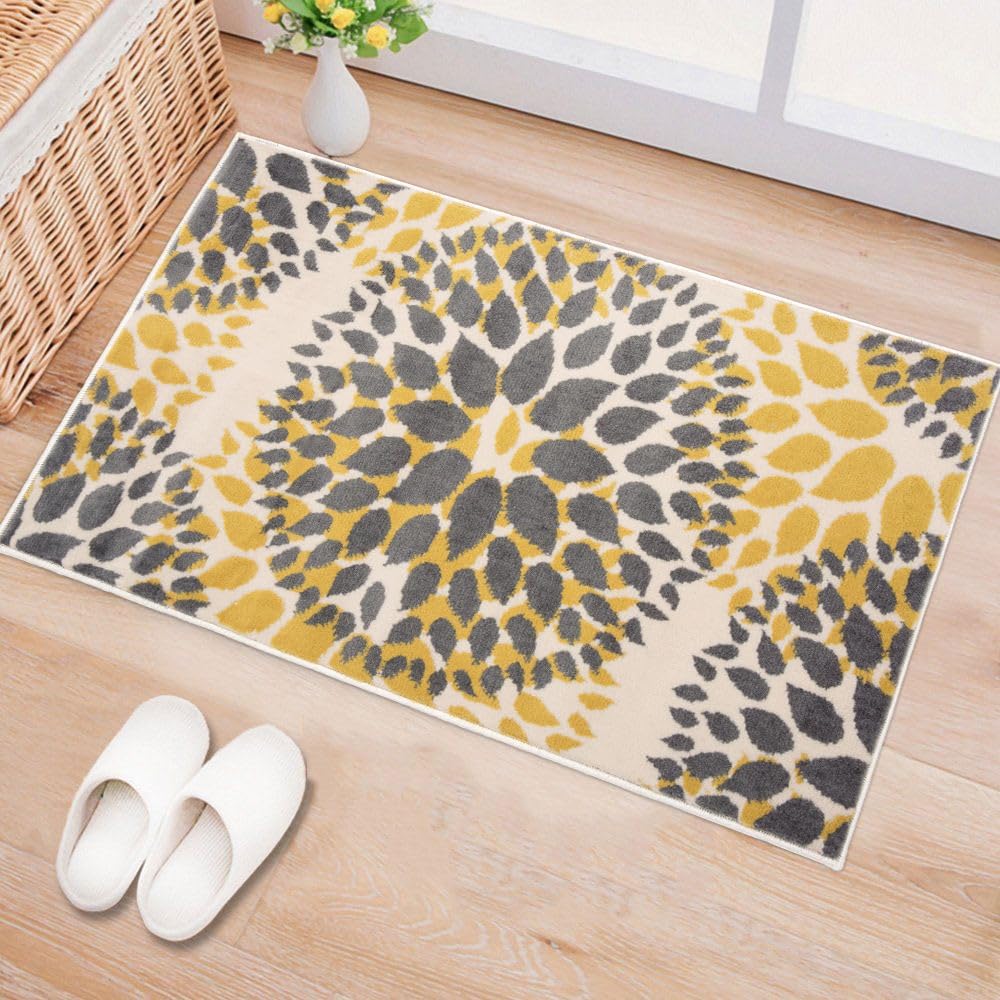 Tapete de diseño floral moderno