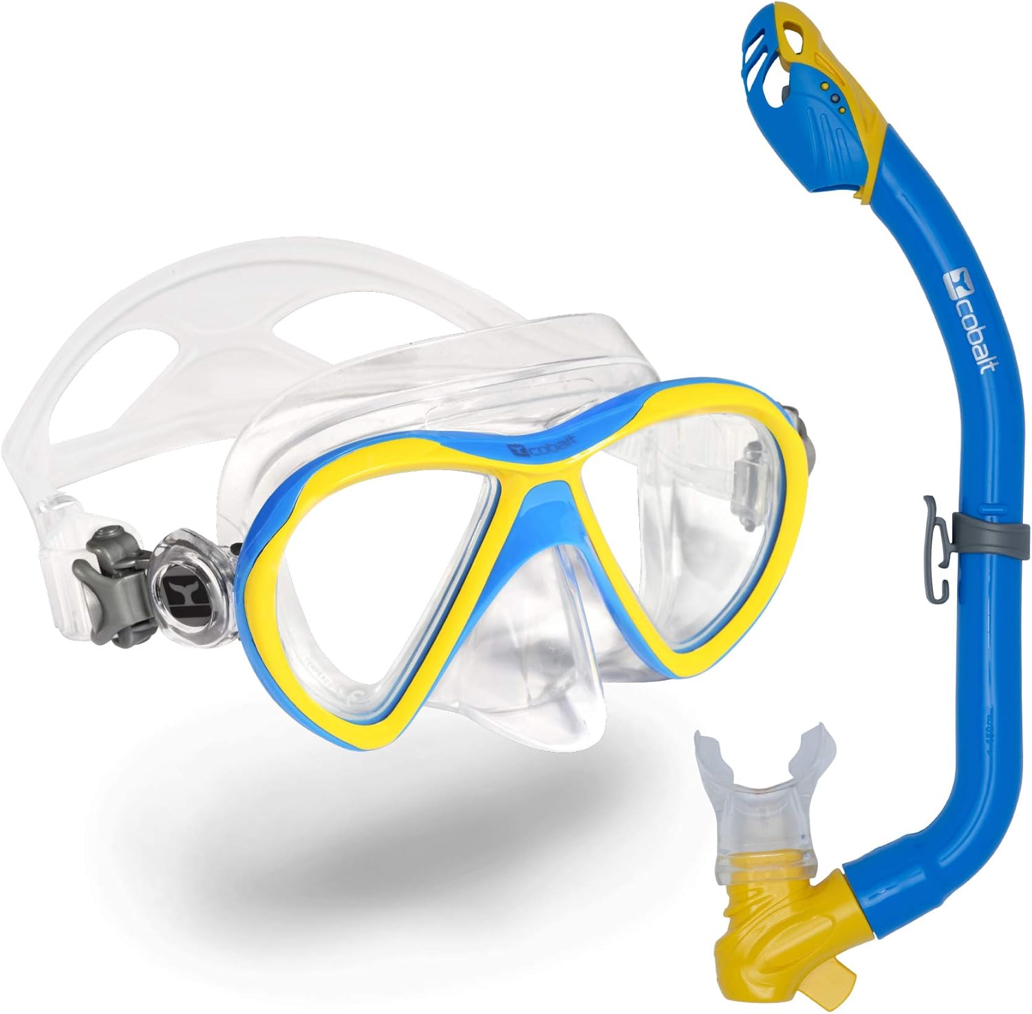 COBALT Komodo – Combo de esnórquel para niños, antiempañamiento, antifugas y juego de esnórquel para jóvenes y jóvenes, buceo.