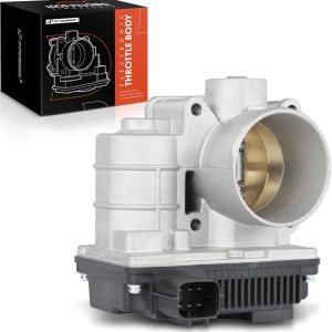 A-Premium Cuerpo electrónico del acelerador compatible con Nissan Sentra 2003-2006, L4 1.8L, aspirado naturalmente, con TPS, repuesto # 16119-AU000, A-Premium Cuerpo electrónico del acelerador compatible con Nissan Sentra 2003-2006, L4 1.8L, aspirado naturalmente, con TPS, repuesto # 16119-AU000,