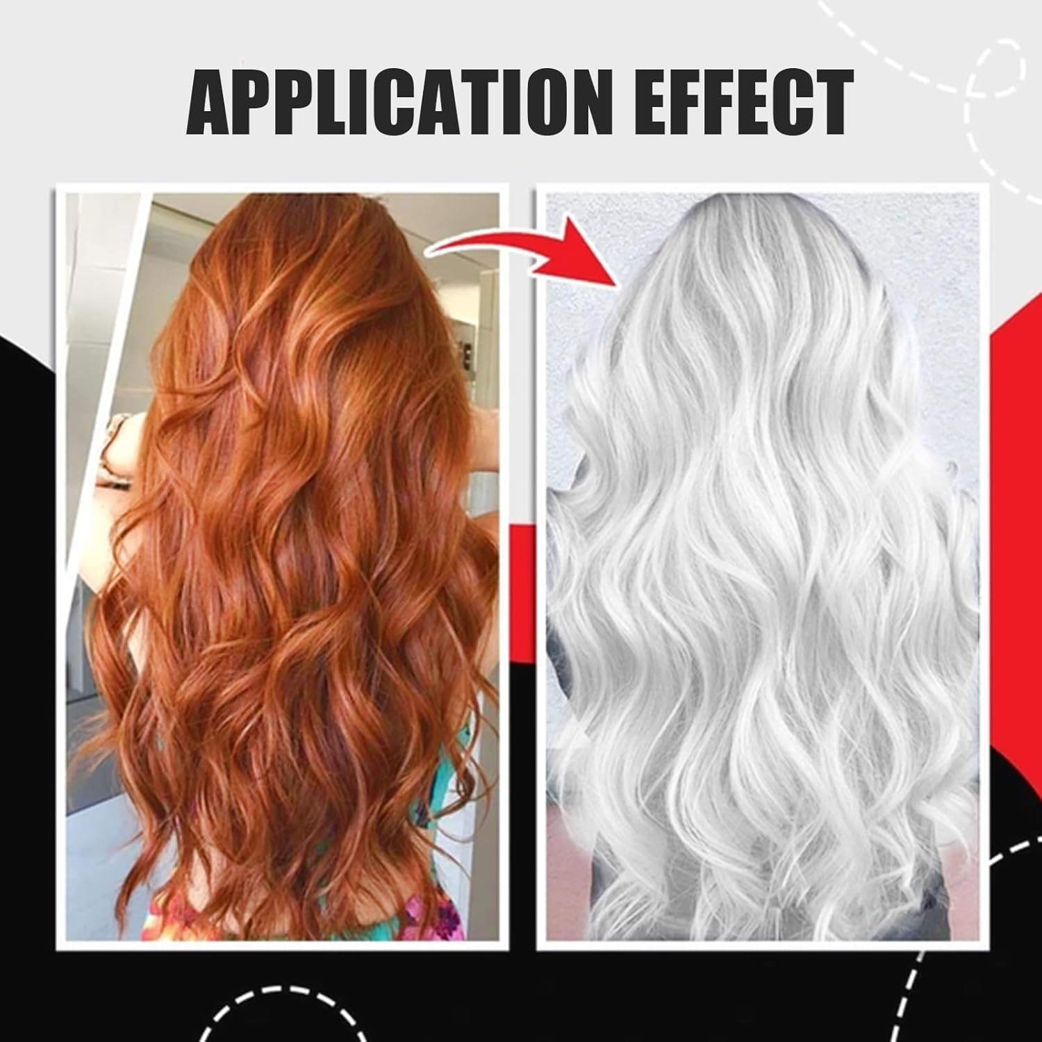 Color de cera temporal para el cabello, color rojo, no tóxico, color instantáneo, color crema temporal lavable para el cabello, pomadas de cabello