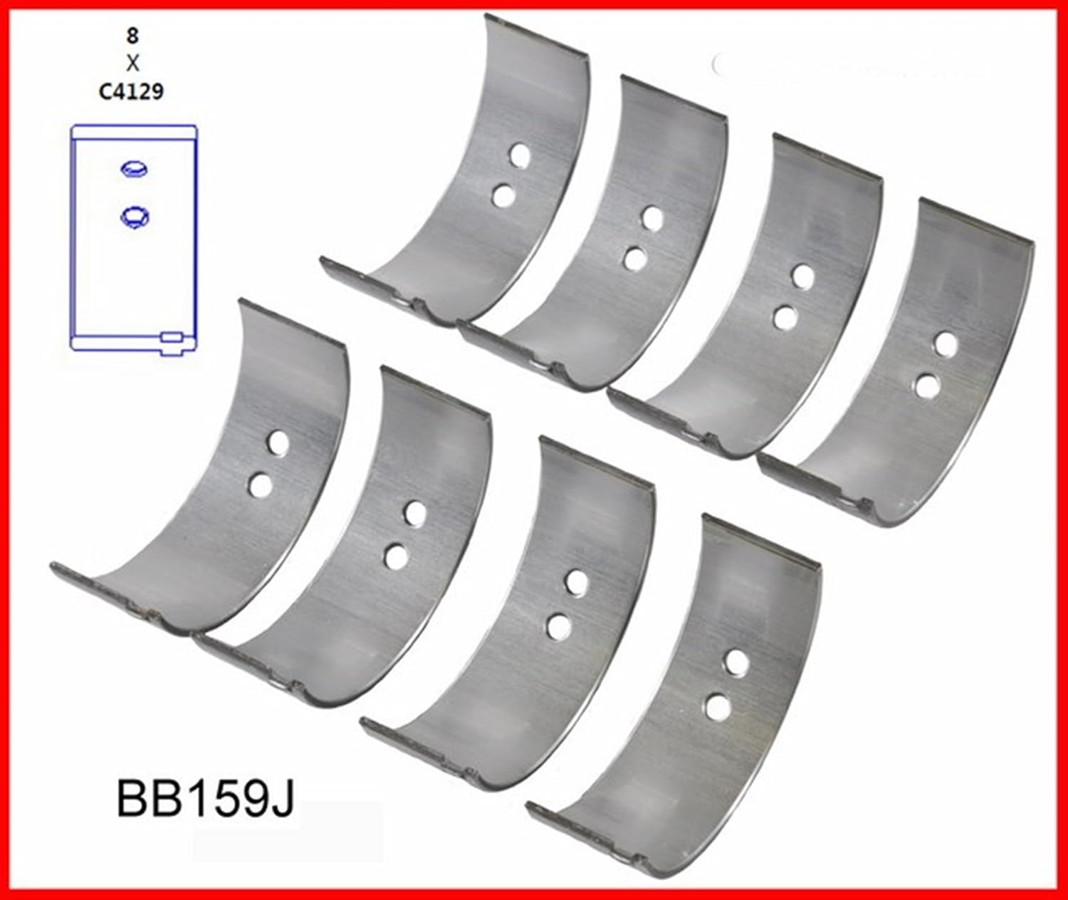 Kit de reconstrucción de reconstrucción del motor Compatible con 1983-1984 Toyota Truck 4Runner 2.4L SOHC 22R 22RE