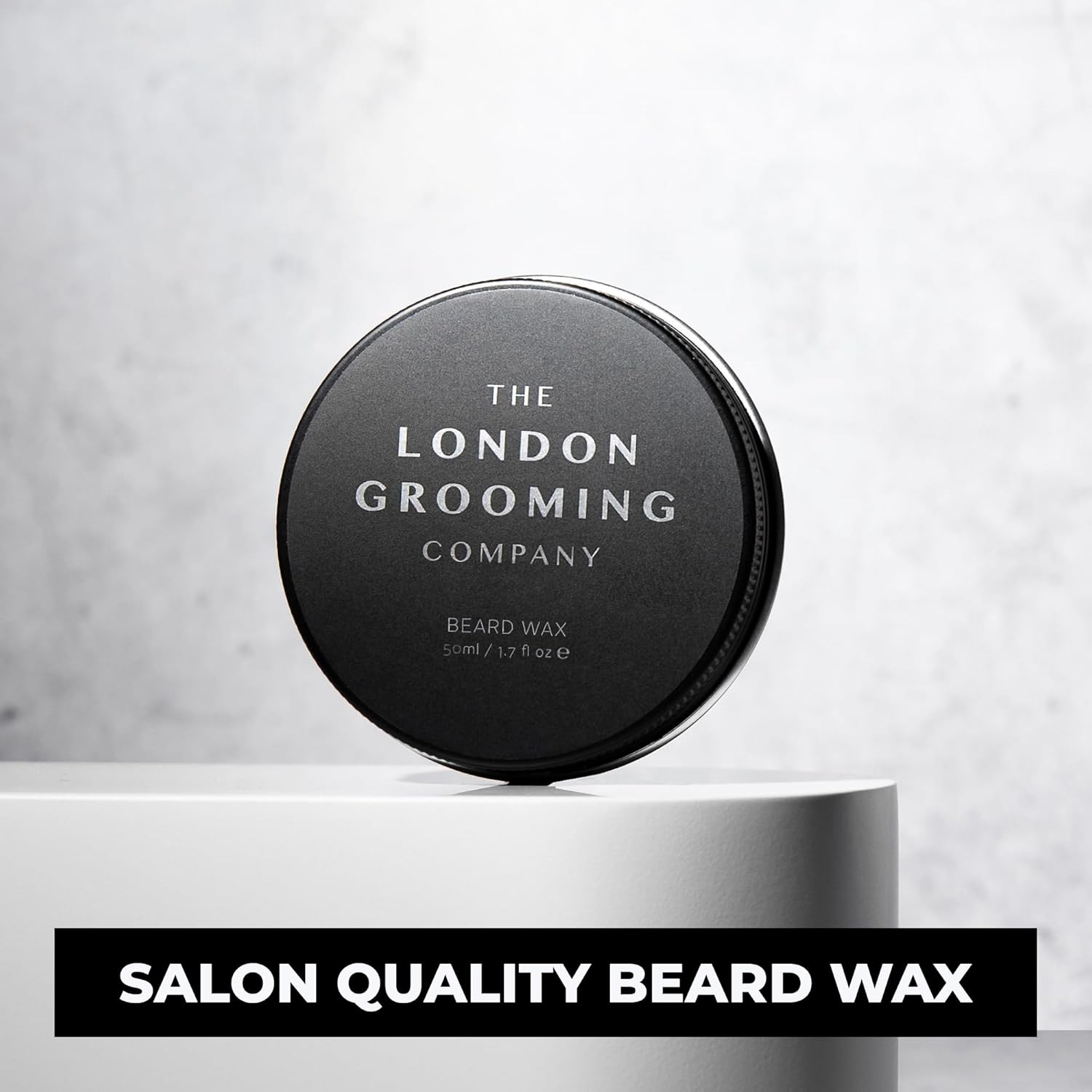 The London Grooming Company Cera para barba  Fuerte sujeción durante todo el día  Ingredientes totalmente naturales  Tratamiento de crecimiento y
