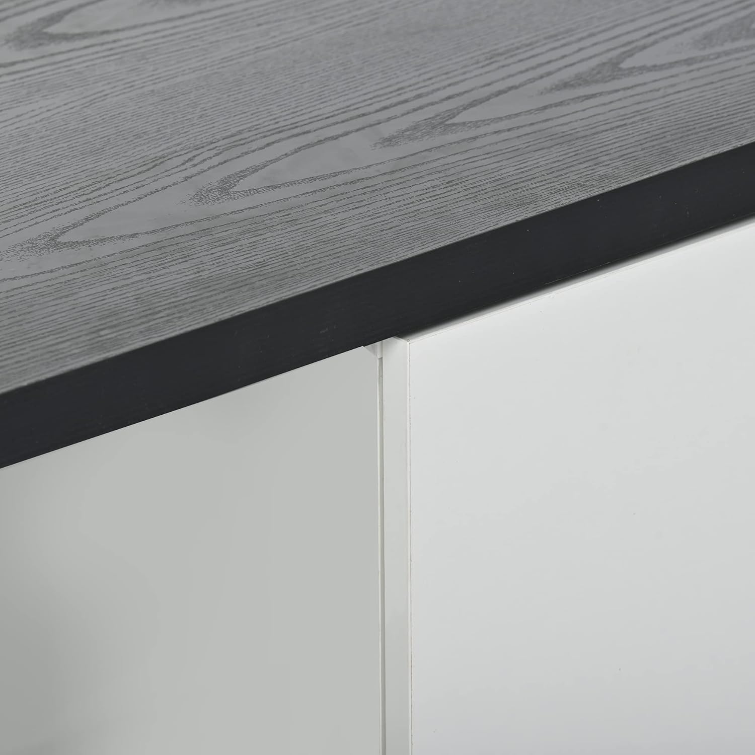 Merax, Soporte Mondern blanco de 80+pulgadas, mueble de TV para sala de estar, longitud de 84.6 pulgadas