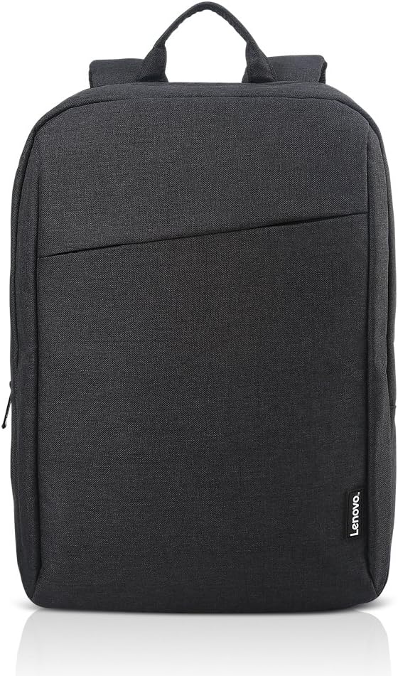 Lenovo Mochila para laptop B210 de 15.6 pulgadas, duradera, repelente al agua, ligera, diseño limpio, elegante para viajes, GX40Q17225, mochila