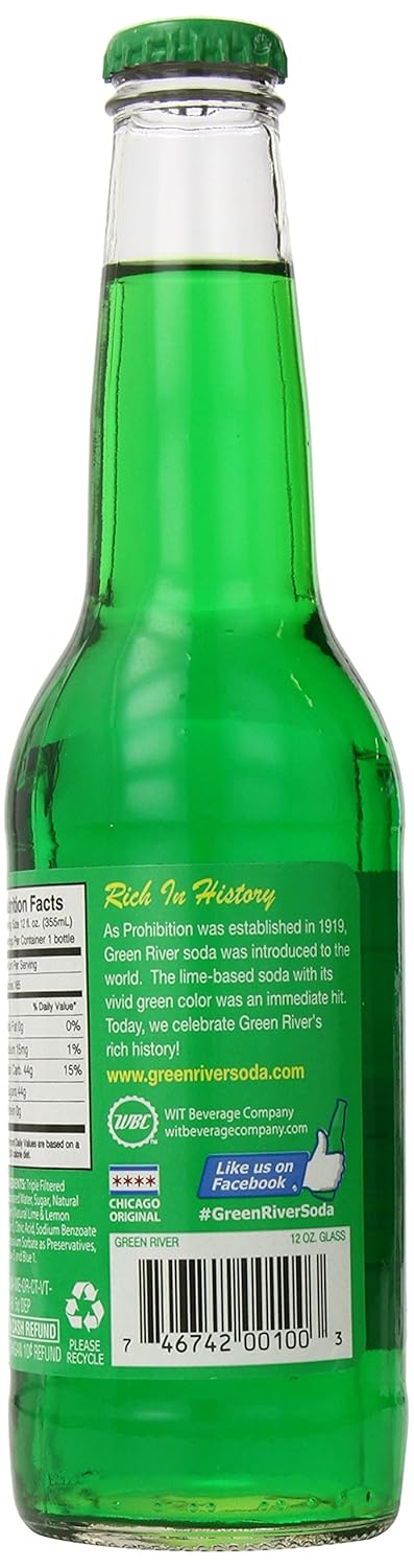 Green River Soda, 12 onzas (paquete de 4)