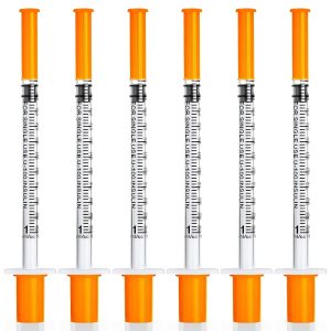U-100 10.1 fl oz 30ga Jeringa desechable y 30G x 0.315 in (516″), suministros de dispensación de laboratorio, paquete de 20 U-100 10.1 fl oz 30ga Jeringa desechable y 30G x 0.315 in (516″), suministros de dispensación de laboratorio, paquete de 20