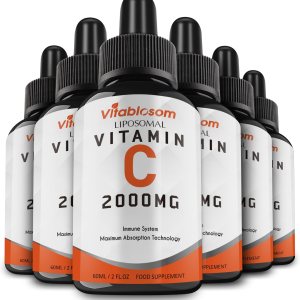 Líquido liposomal de vitamina C de 2000 mg para adultos, alta absorción VIT C, sistema inmunitario de mayor biodisponibilidad y apoyo antioxidante, Líquido liposomal de vitamina C de 2000 mg para adultos, alta absorción VIT C, sistema inmunitario de mayor biodisponibilidad y apoyo antioxidante,