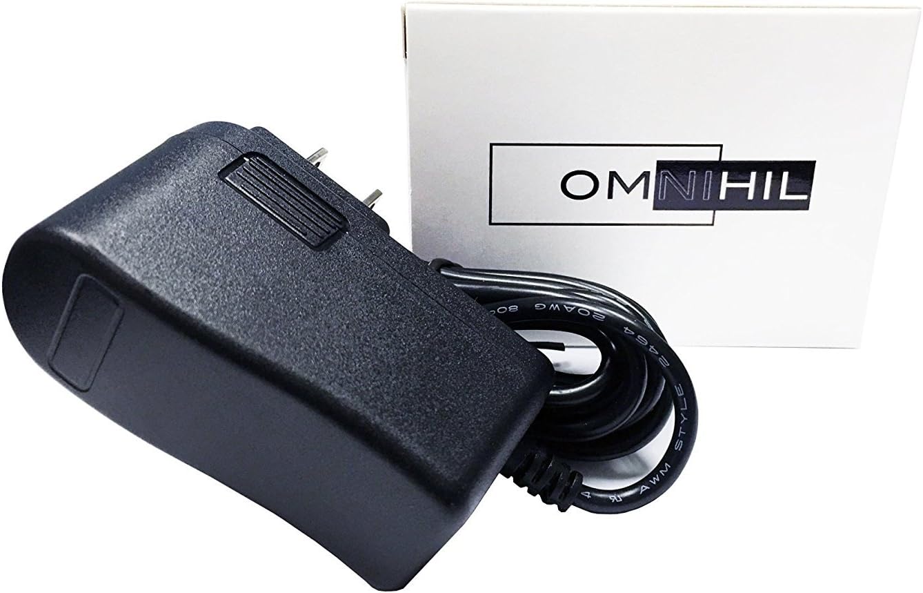 OMNIHIL Adaptador de corriente ACDC compatible con BlAC k&Decker Adaptador 5406-08-001 Fuente de alimentación