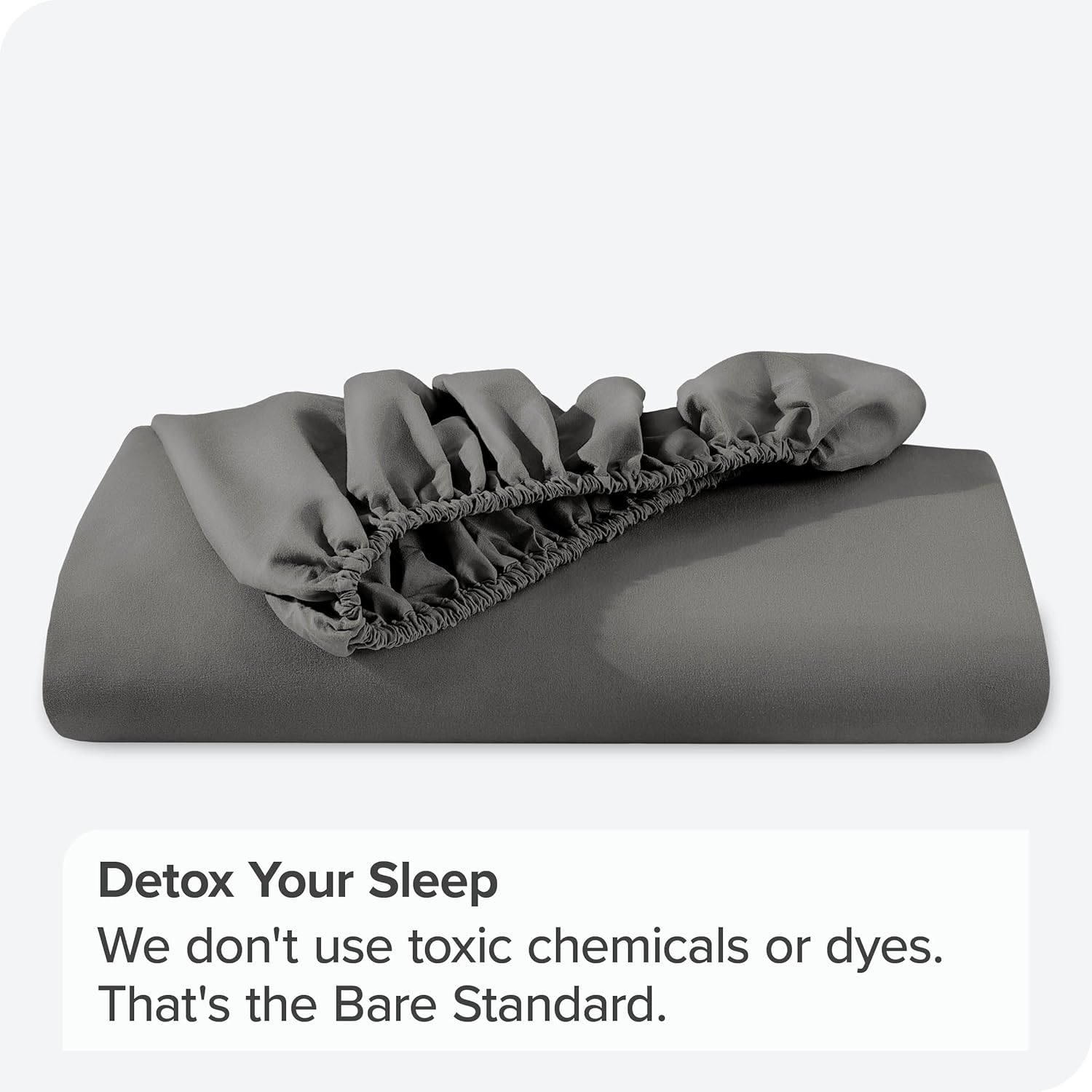 Bare Home Sábana bajera ajustable de cabeza dividida Flex King – Microfibra 1800 premium – Lujo de hotel ultrasuave – Bolsillo profundo – Duradero y