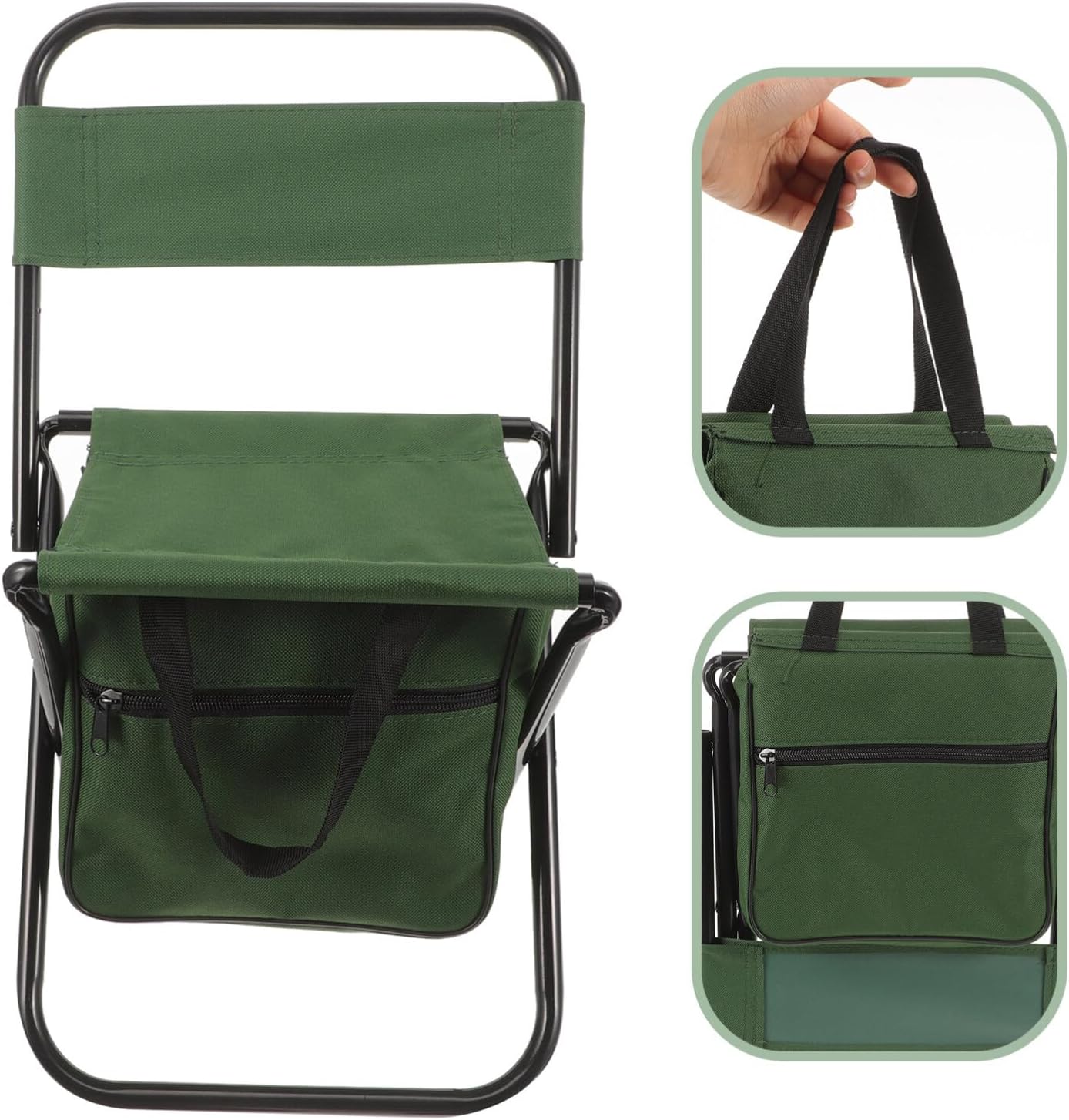 Sillas Silla de pesca Silla portátil Silla de campamento Silla al aire libre Silla de camping portátil Silla compacta Silla de camping pequeña Silla