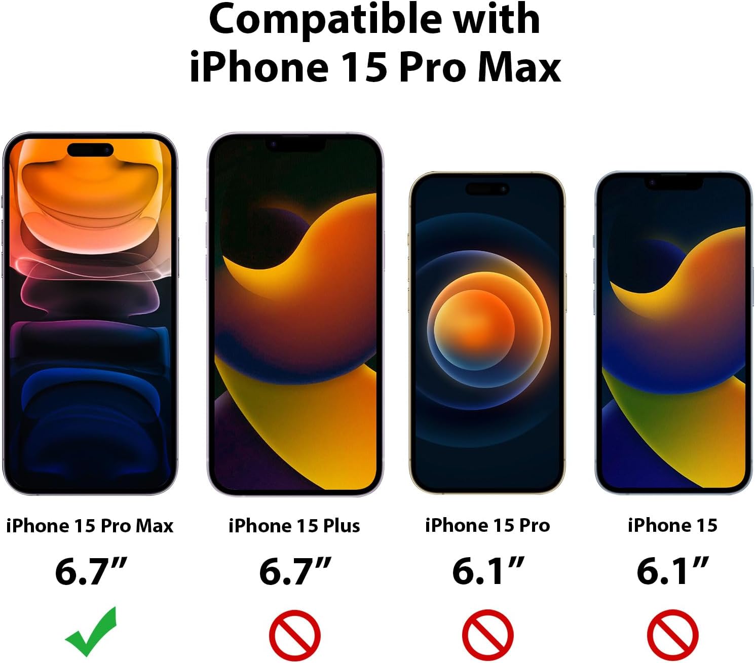Nillkin Funda para iPhone 15 Pro Max, funda CamShield Pro 15 Pro Max con cubierta deslizante para cámara, cubierta trasera compatible con iPhone 15