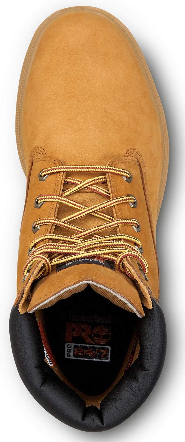 Timberland PRO 6IN Direct Attach MaxTRAX – Botas de trabajo antideslizantes con punta de acero para hombre