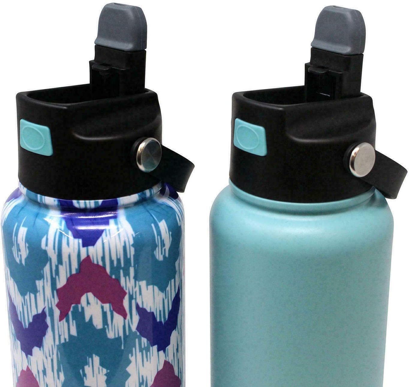 HYDRAFLOW Botella de acero inoxidable (34oz), juego de 11 piezas.