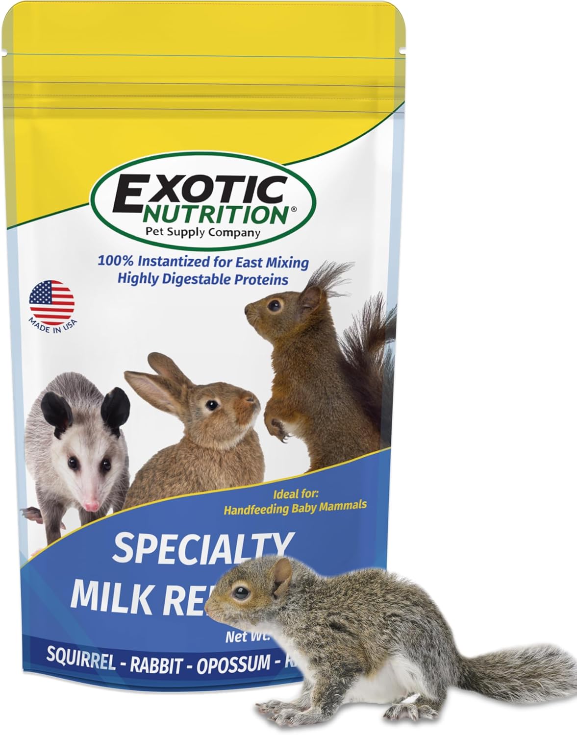 Exotic Nutrition Sustituto de leche especial 8.8 Oz