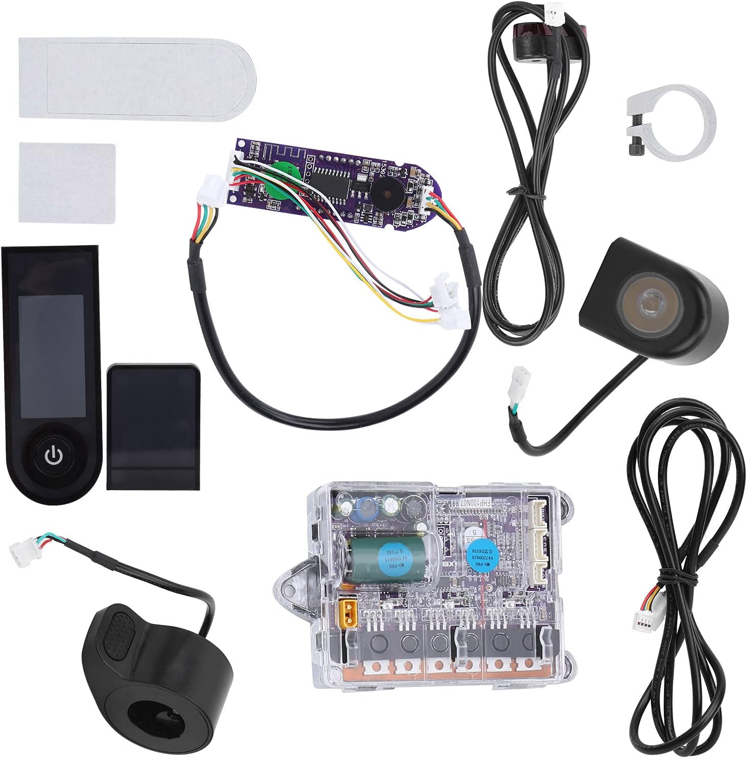 Kit de tablero de controlador de scooter eléctrico, monopatín, diaplay digital, luz trasera para XIAOMI M365  Pro