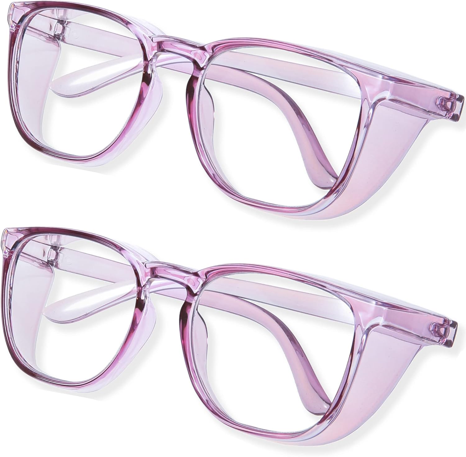 joohoo Gafas de seguridad antivaho para mujer, gafas de seguridad para enfermera, gafas protectoras, bloqueo de luz azul y protección UV