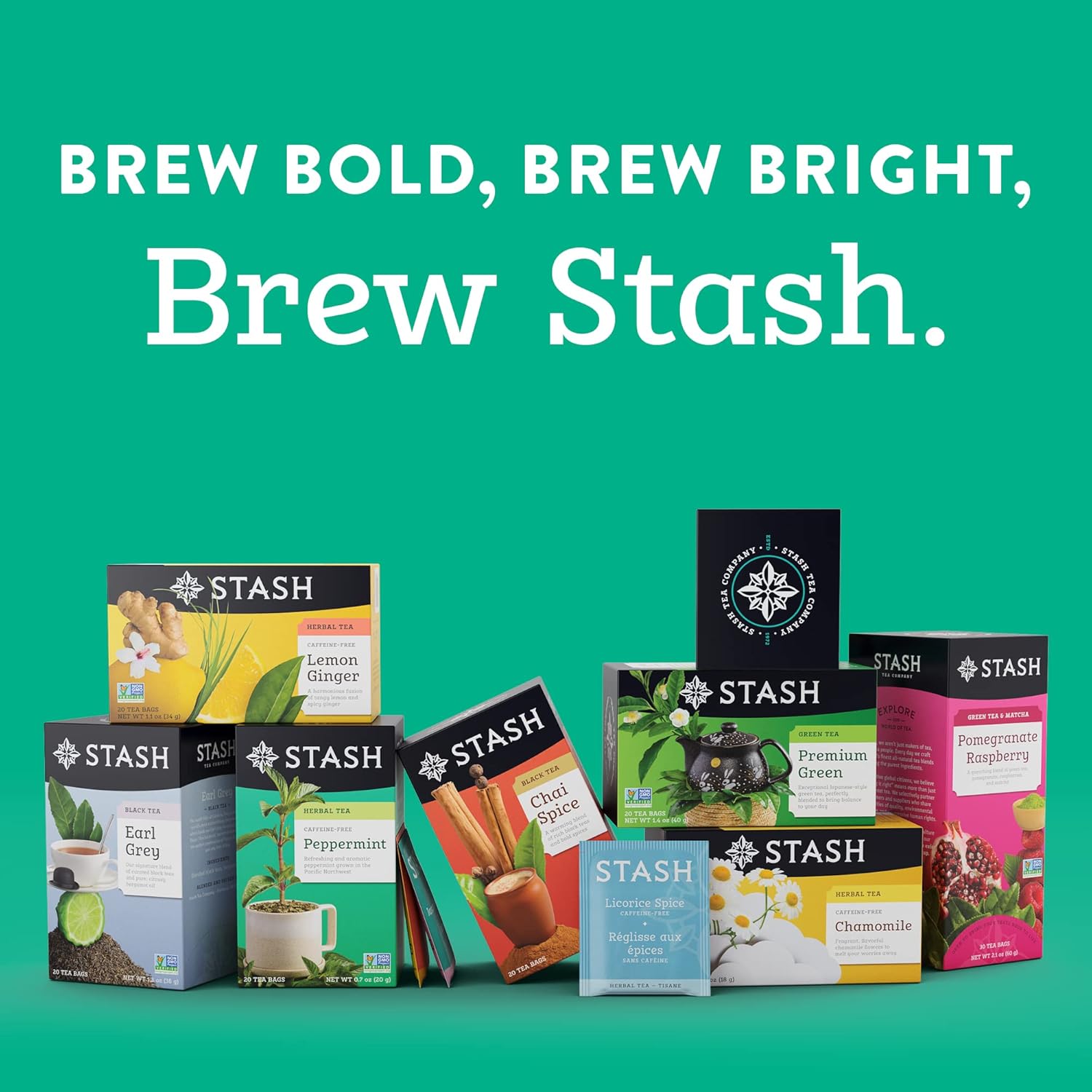 Stash Té negro English Breakfast, 20 unidades