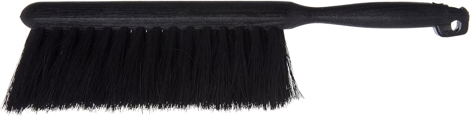 SPARTA Flo-Pac – Cepillo de limpieza con cerdas de fibra sintética para limpieza, 8 pulgadas, negro, (paquete de 12)