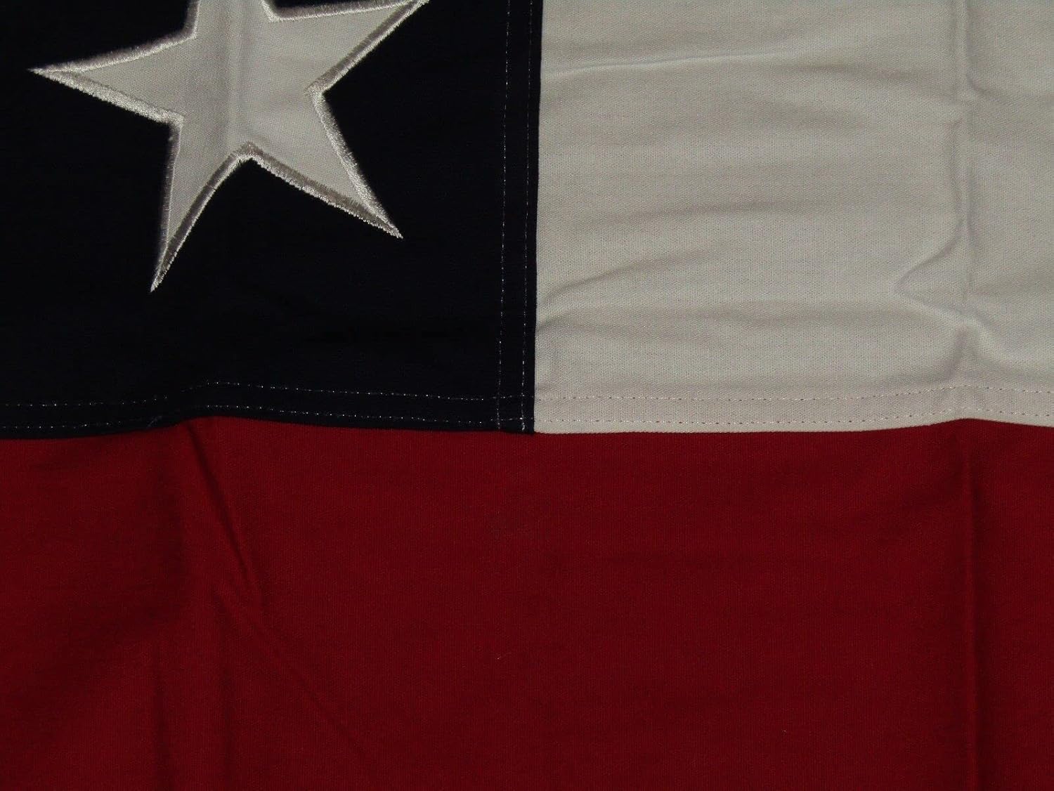 Premium 3×5 Embroidered Sewn & Bars 9 100% Cotton Flag 3’x5′