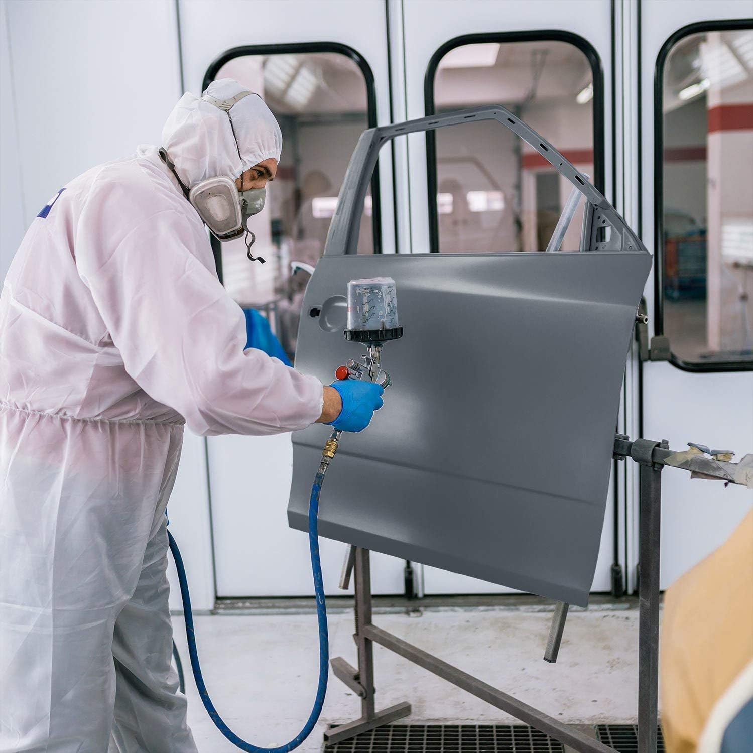 Custom Shop – Imprimaciónsellador epoxi gris 2.1 VOC (kit de 2 galones) anticorrosivo DTM de alto rendimiento para uso automotriz e industrial  1