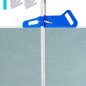 YJINGRUI Herramienta de corte de paneles de yeso, Cortador de paneles de yeso plegable con mango de nailon, Cortador de placa de yeso a mano, YJINGRUI Herramienta de corte de paneles de yeso, Cortador de paneles de yeso plegable con mango de nailon, Cortador de placa de yeso a mano,