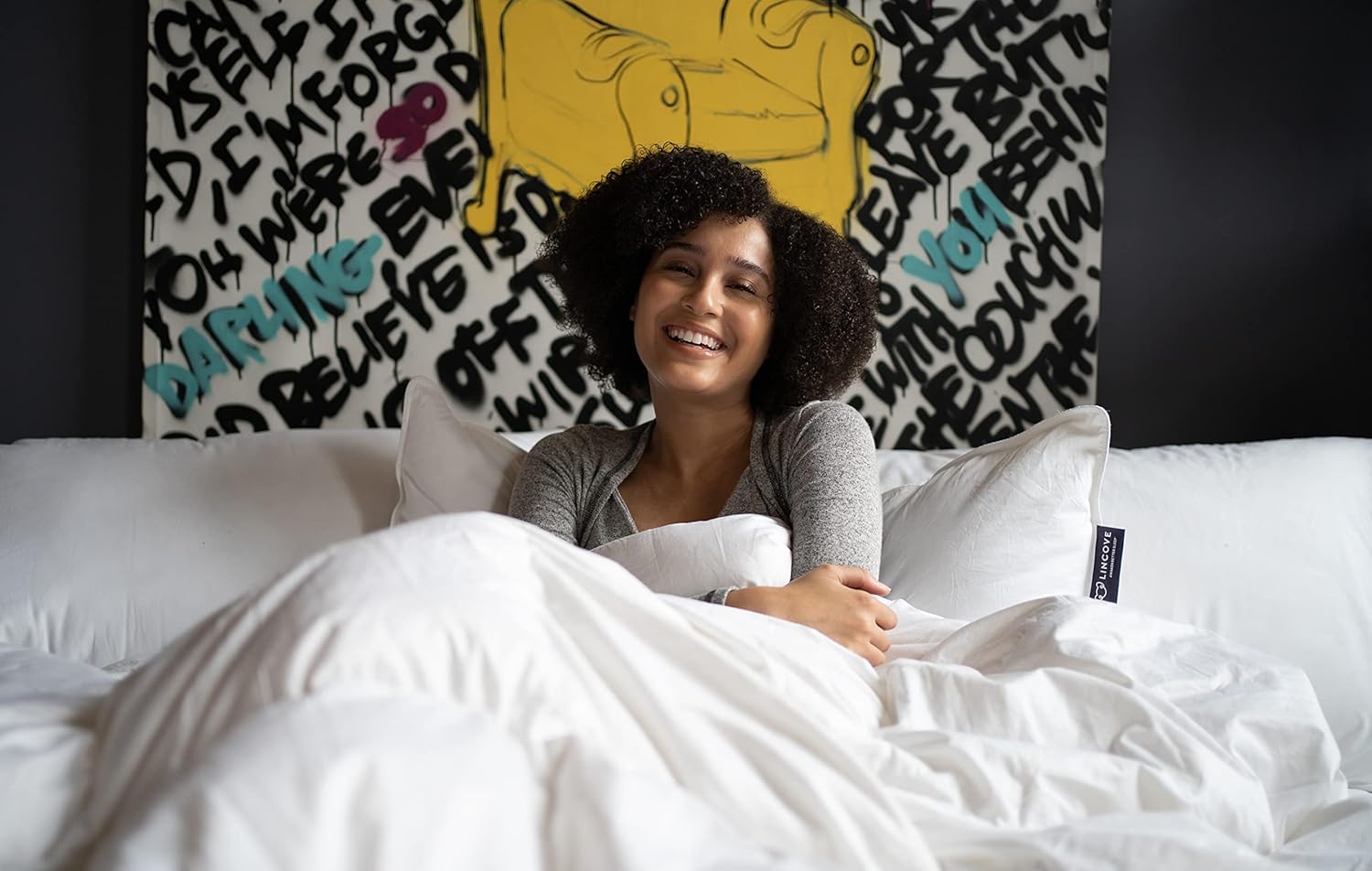 Lincove Paquete de mudanza Cloud Pillow – Queen Soft