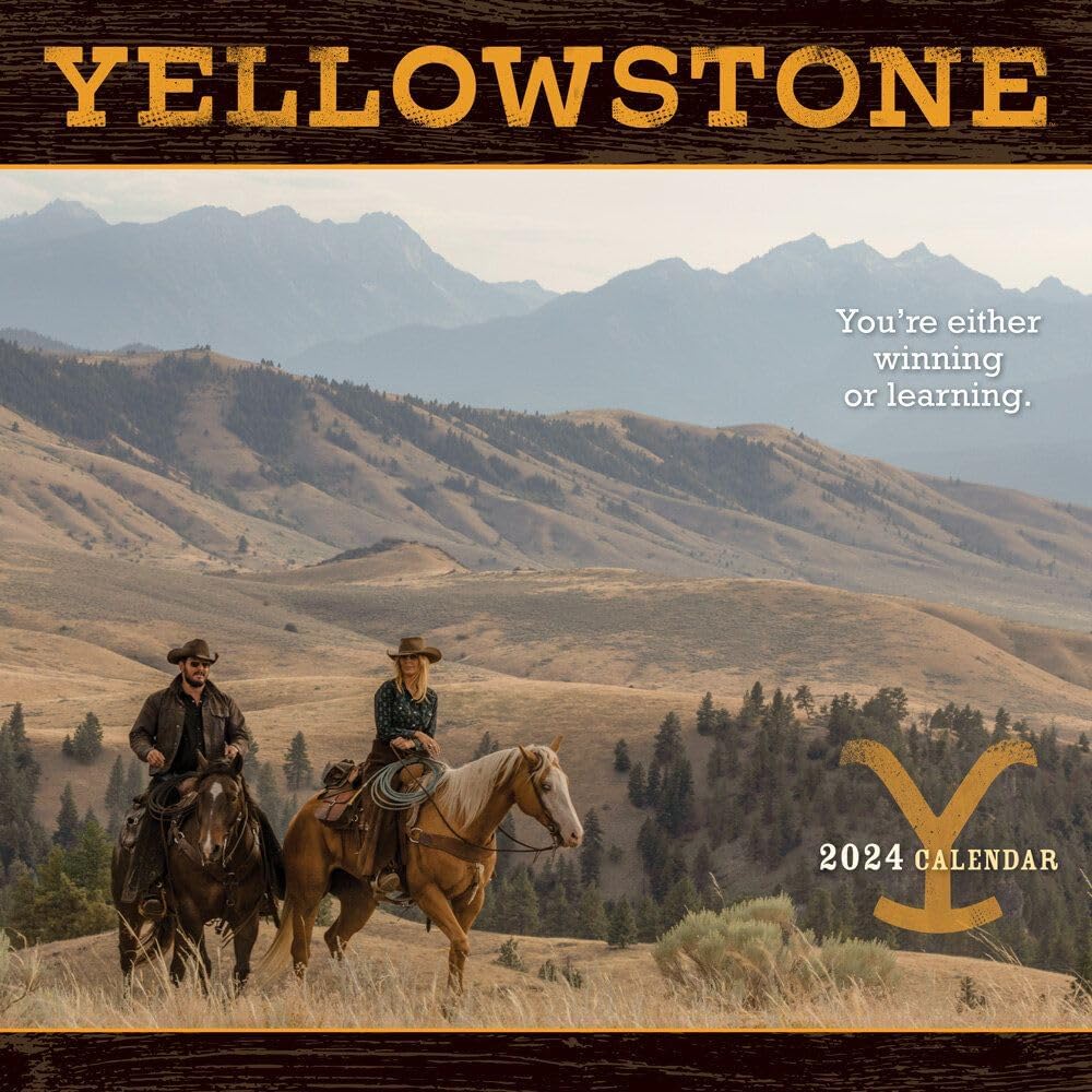 Calendar Ink, Calendario de pared Yellowstone TV 2024
