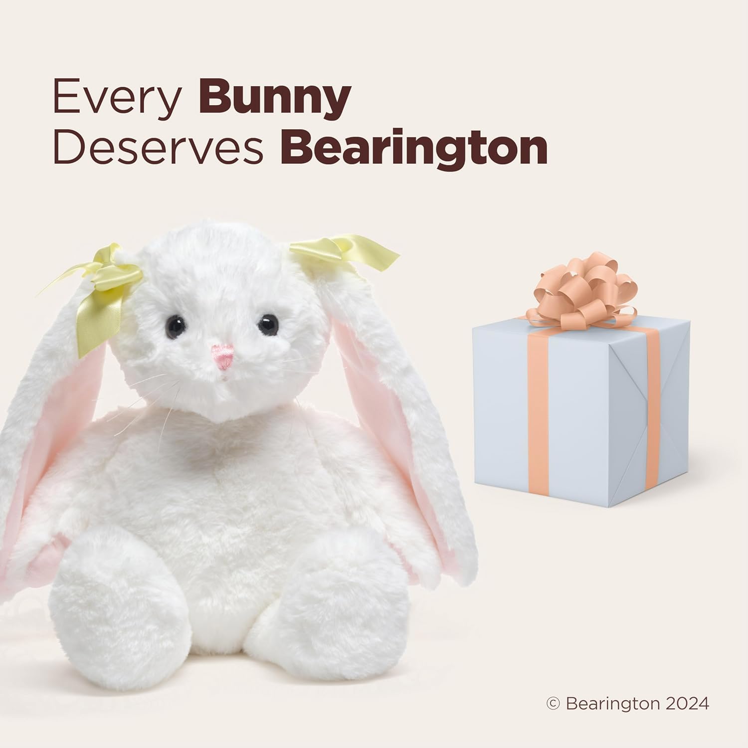 Bearington Lilly The Bunny, conejo de peluche de 14 pulgadas