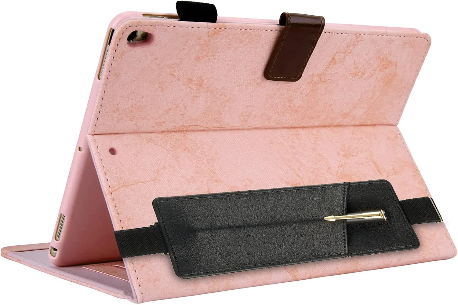 Soporte ajustable para bolígrafo con banda elástica, soporte para bolígrafo para cuaderno, funda para bolígrafo, soporte para bolígrafo de diario,