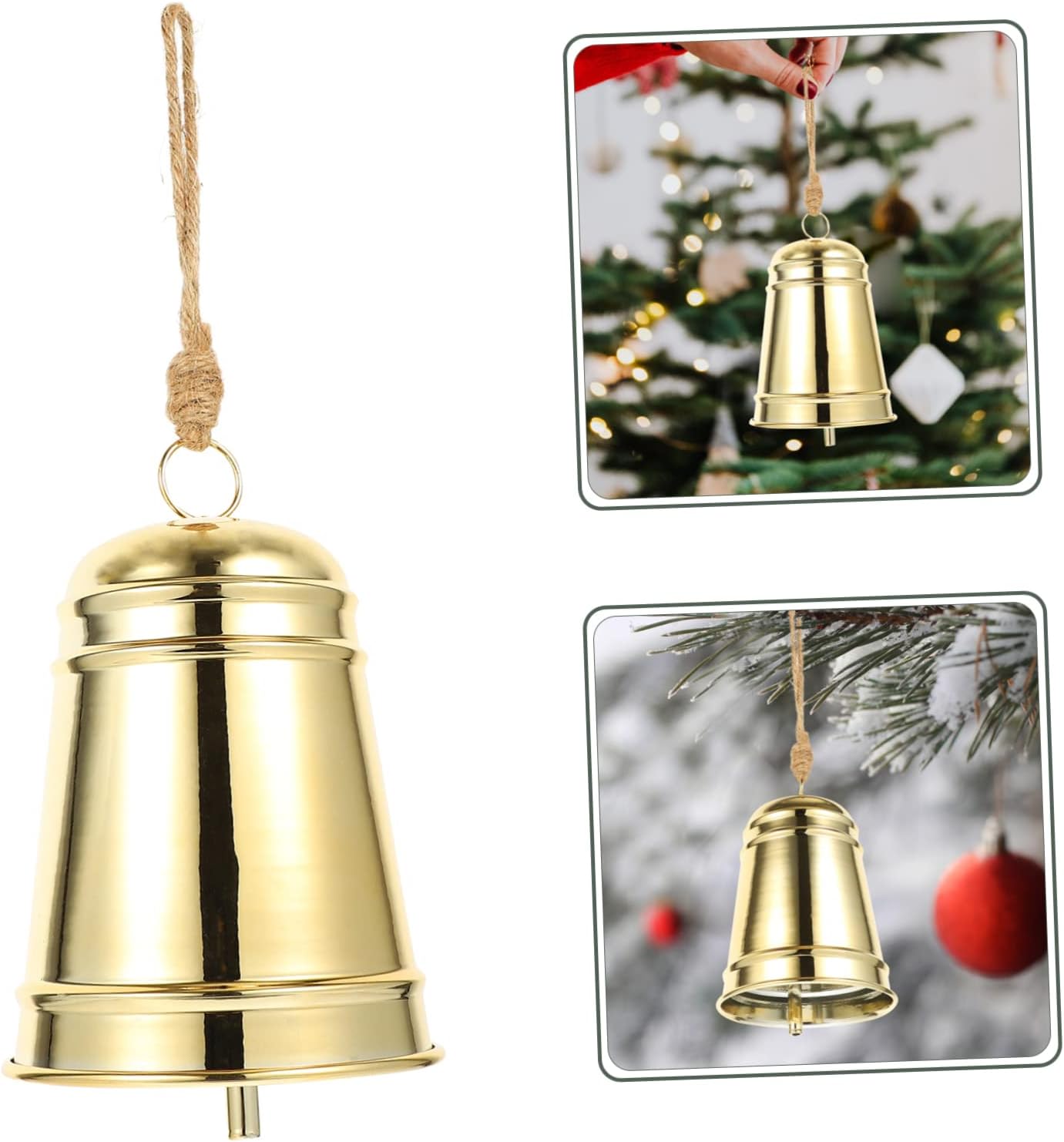 BESTOYARD 2pcs Pendant Delicate Hanging Pendants Photo Pendant Props Christmas Durable Xmas Tree Hanging Props Christmas Tree Trumpet Accessories