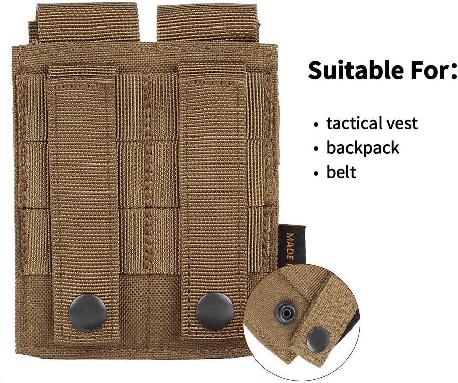 EXCELLENT ELITE SPANKER Molle – Bolsa táctica para revistas, organizador de herramientas