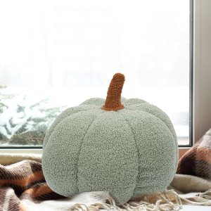 TToyeric Almohada de calabaza de peluche de calabaza de Halloween, almohada de calabaza simulada en 3D, cojín de sofá para decoración del hogar, TToyeric Almohada de calabaza de peluche de calabaza de Halloween, almohada de calabaza simulada en 3D, cojín de sofá para decoración del hogar,