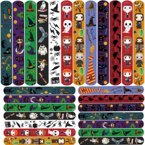 Allberll 50 pulseras de mago de Harry, regalos de fiesta, regalos de mago mágico, suministros de decoración de fiesta para niños, cumpleaños, Allberll 50 pulseras de mago de Harry, regalos de fiesta, regalos de mago mágico, suministros de decoración de fiesta para niños, cumpleaños,