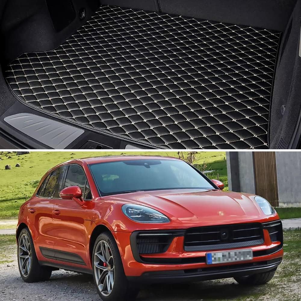 Tapete para maletero de automóvil, ajuste personalizado, compatible con Porsche Macan 2015-2022, alfombrilla de carga para todo tipo de clima y