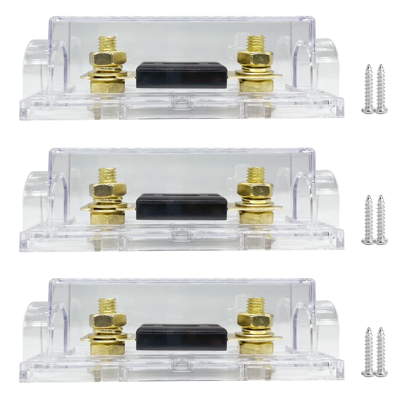 irhapsody Kit de portafusibles ANL de 200 amperios, paquete de 3