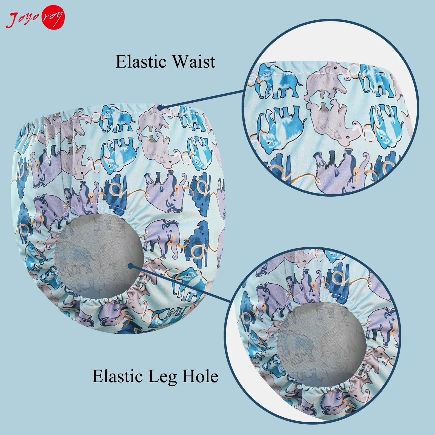 Fundas de pañales de natación para niños pequeños, fundas de ropa interior de plástico para ir al baño, pantalones de goma para niños pequeños,
